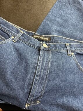 Versace Jeans Collection Men's Blue Denim Jeans